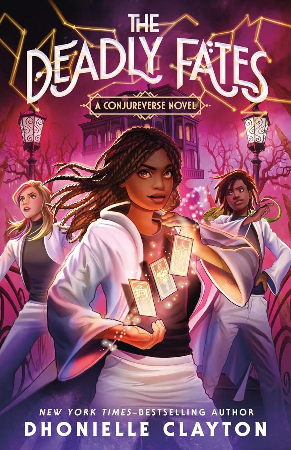 Your 2025 black kids' summer reading list The deadly fates by dhonielle clayton the 2025 black kids' summer reading list