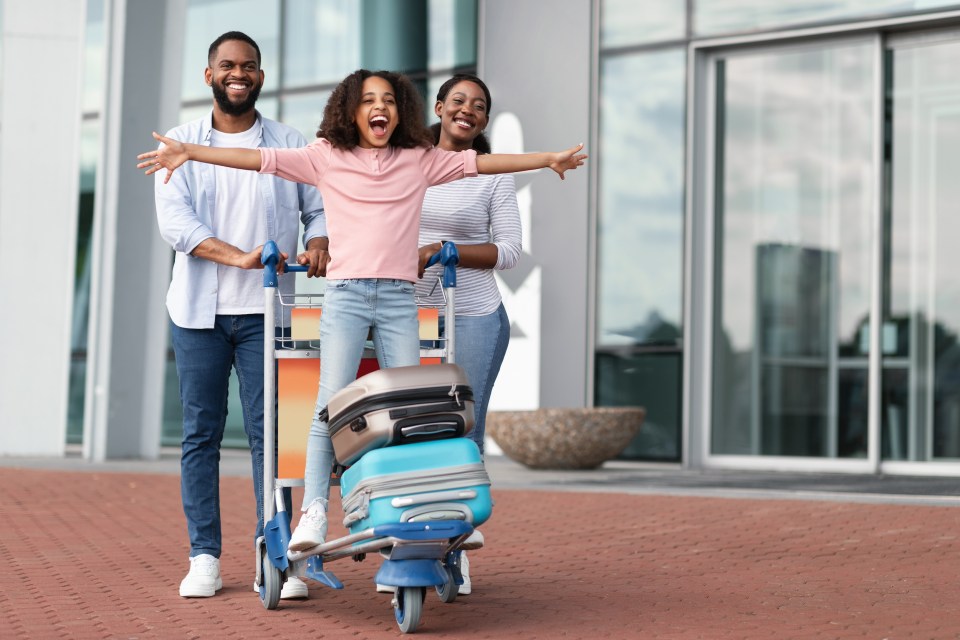 An african american family go on vacation abroad for planning your dream family vacation abroad