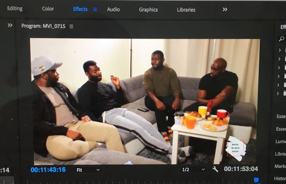 Successful black parenting features "dope black dads podcast" Dopeblackdads on successful black parenting magazine