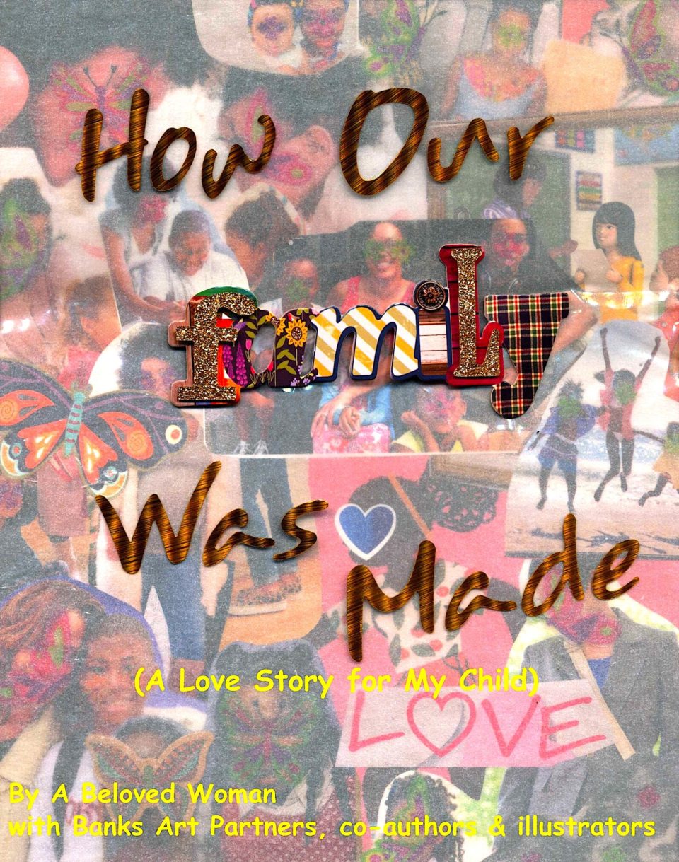 Howourfamilywasmade print. Ed coverart on successful black parenting magazine