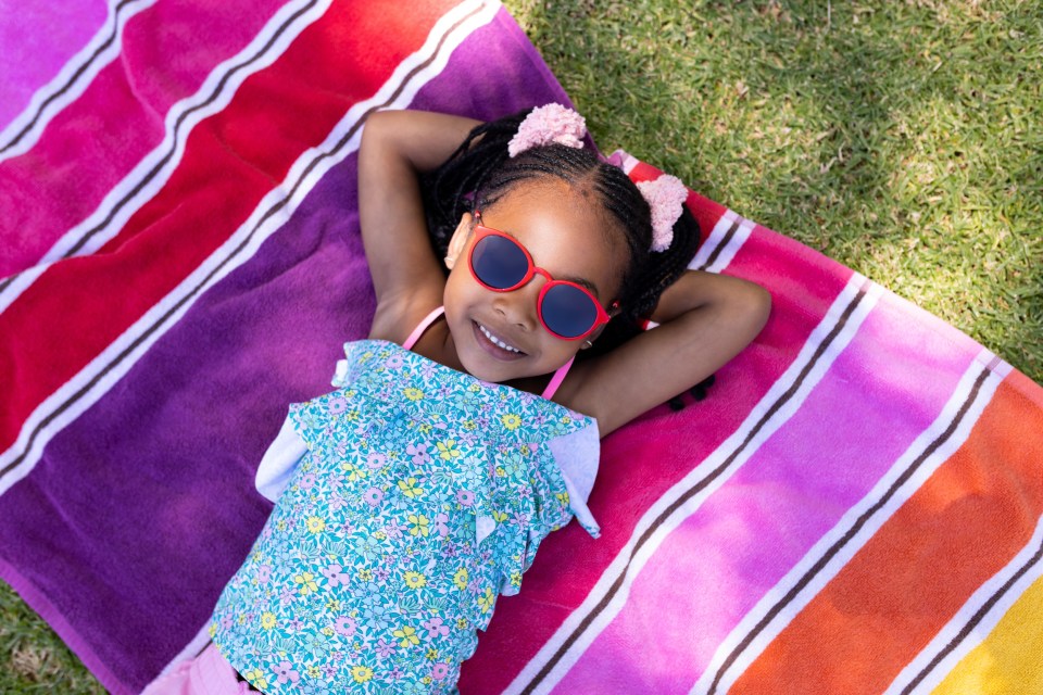 Why custom beach towels are a must-have for kids and families Kids beach towels on successful black parenting magazine
