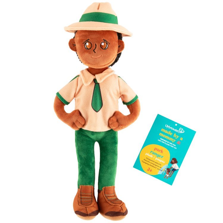 Ranger plush toys on successful black parenting magazine