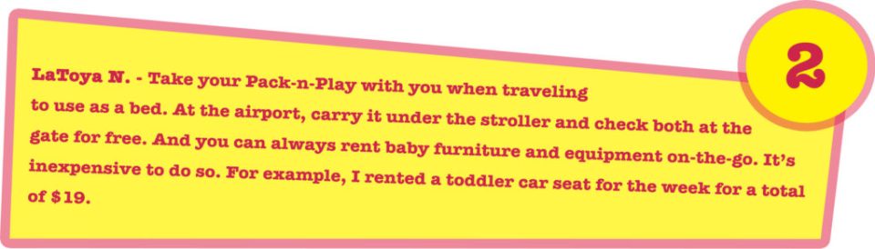Traveling with kids: hacks & tips Tip 01