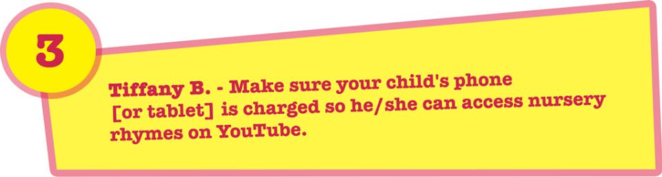 Traveling with kids: hacks & tips Tip 08