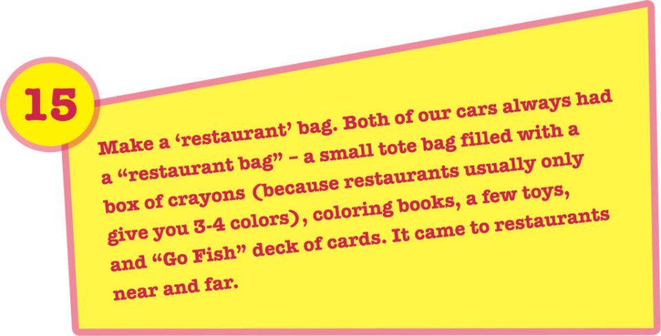 Traveling with kids: hacks & tips Tip 15 copy