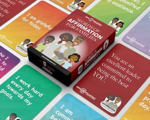 Why affirmations are essential for black families and how the words affirmation deck can help Affirmation cards for black families